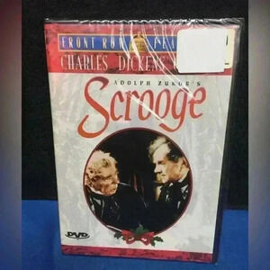 2/$25 BNIB Factory Sealed “Scrooge” DVD 2001 by Seymour Hicks, Donald Calthrop